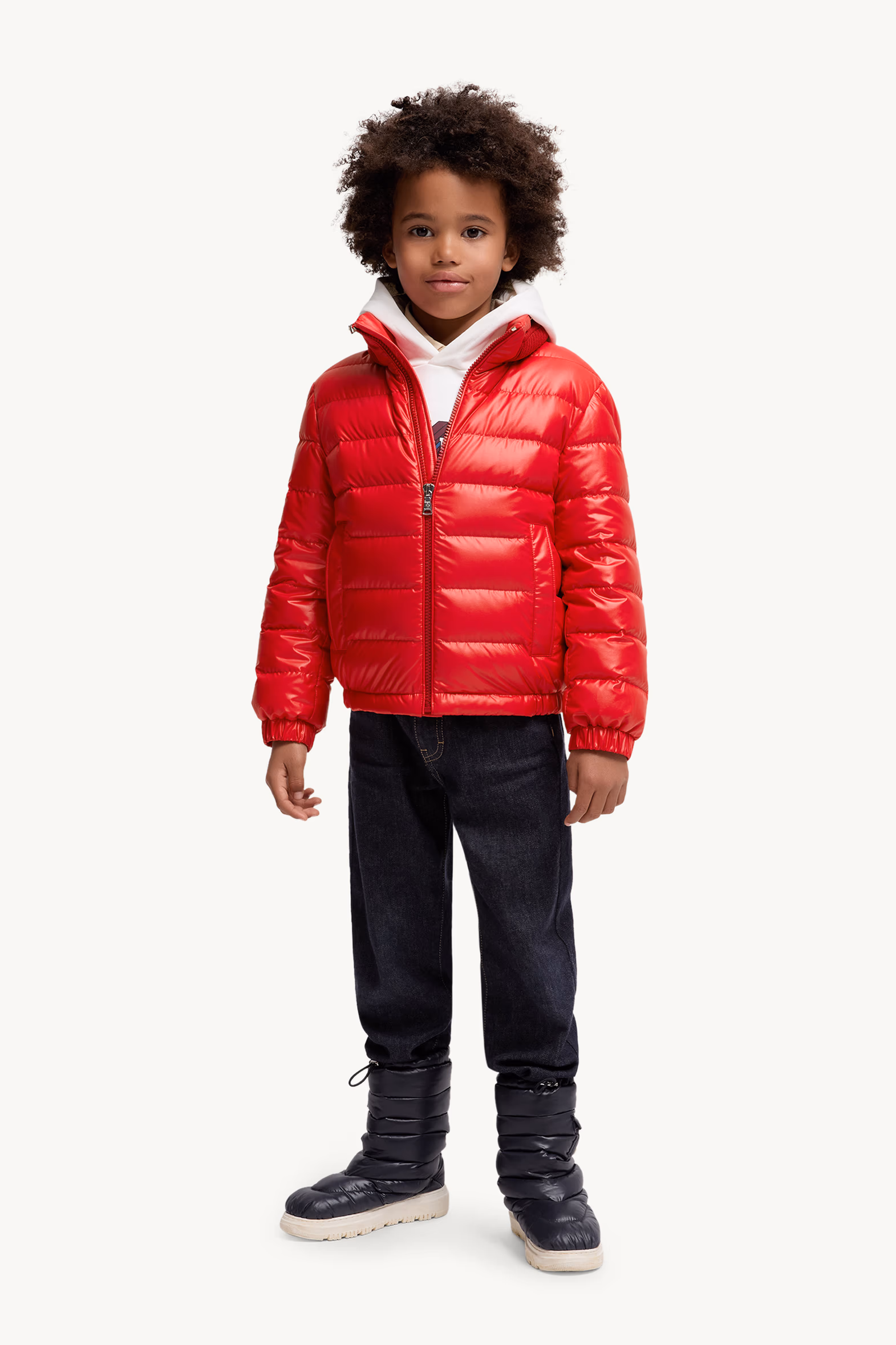 Doudoune Brendann Garçon Rouge Moncler 2